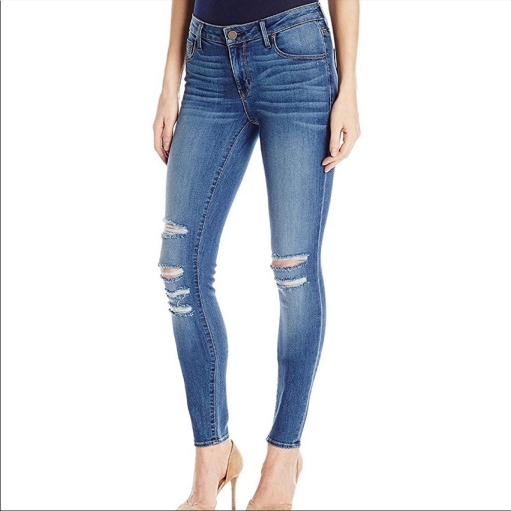Parker Smith Distressed Skinny Denim Jeans